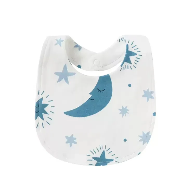 100% Cotton Baby Bibs Waterproof Bandana Baby Girls boys Bibs & Burp Cloths Baby Clothing Product Towel Bandanas view 5