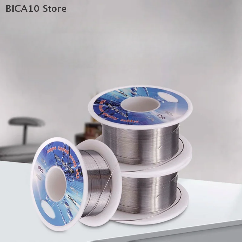 

High Purity Tin Line 0.3mm Wire Solder Ingest Flux Reel Welding Line Lead Rosin Core Tin Wire For Repair Low Melting Point