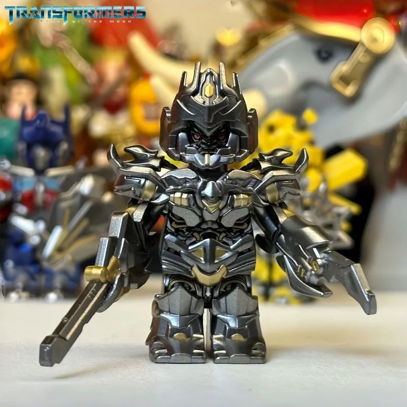 Optimus Prime Jetpack Transformers Blöcke Kleine Partikel MOC Megatron Kinder Montage Spielzeug Bumblebee Modell Desktop Geschenke