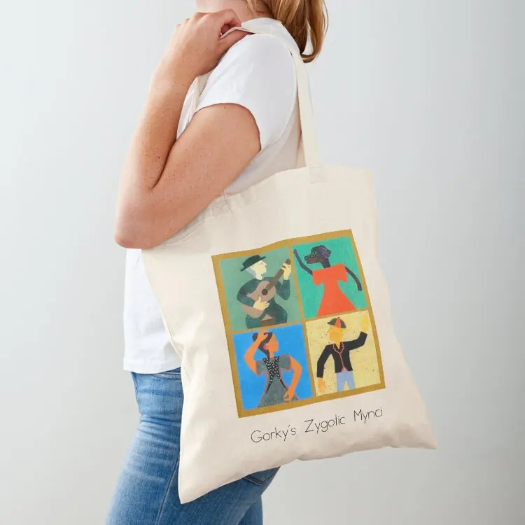 

Gorky's Zygotic Mynci Spanish Dance Troupe cover art Tote Bag bag luxury women Cloth bag for beach eco folding