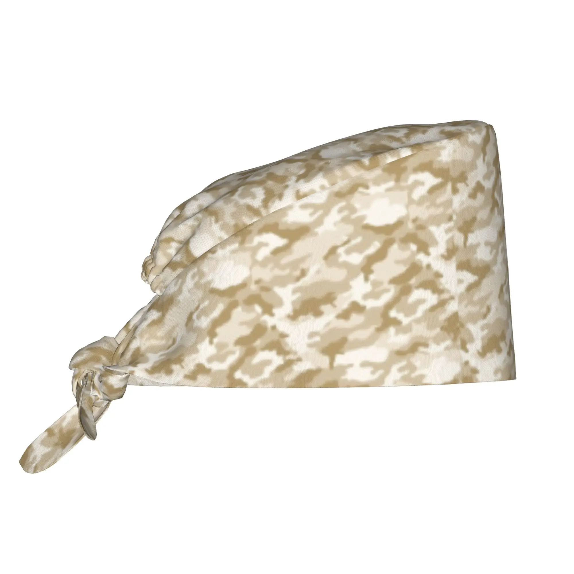 Custom Camo Camouflage Working Cap Surgical Hats Women Men  Operating Room Cap Nursing Cap Lab Works Hat