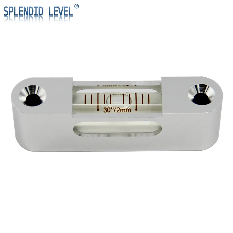 Alumínio Alloy Horizontal Bubble Bar, água Nível Régua, Long Bar, Três Windows observação, Medidor portátil, 6620 Bar