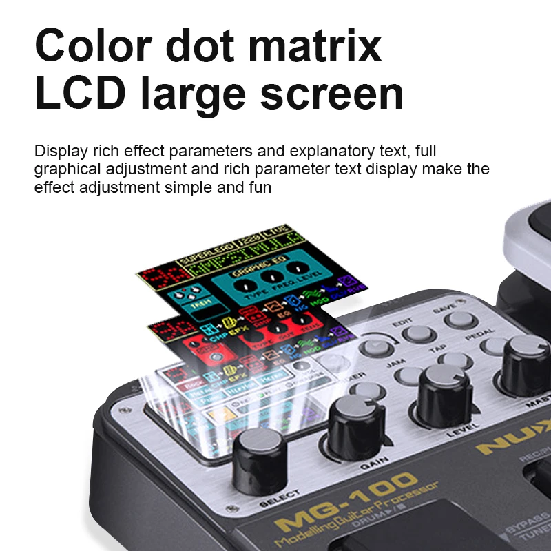 Pièces JEString électriques, Pédales JEString