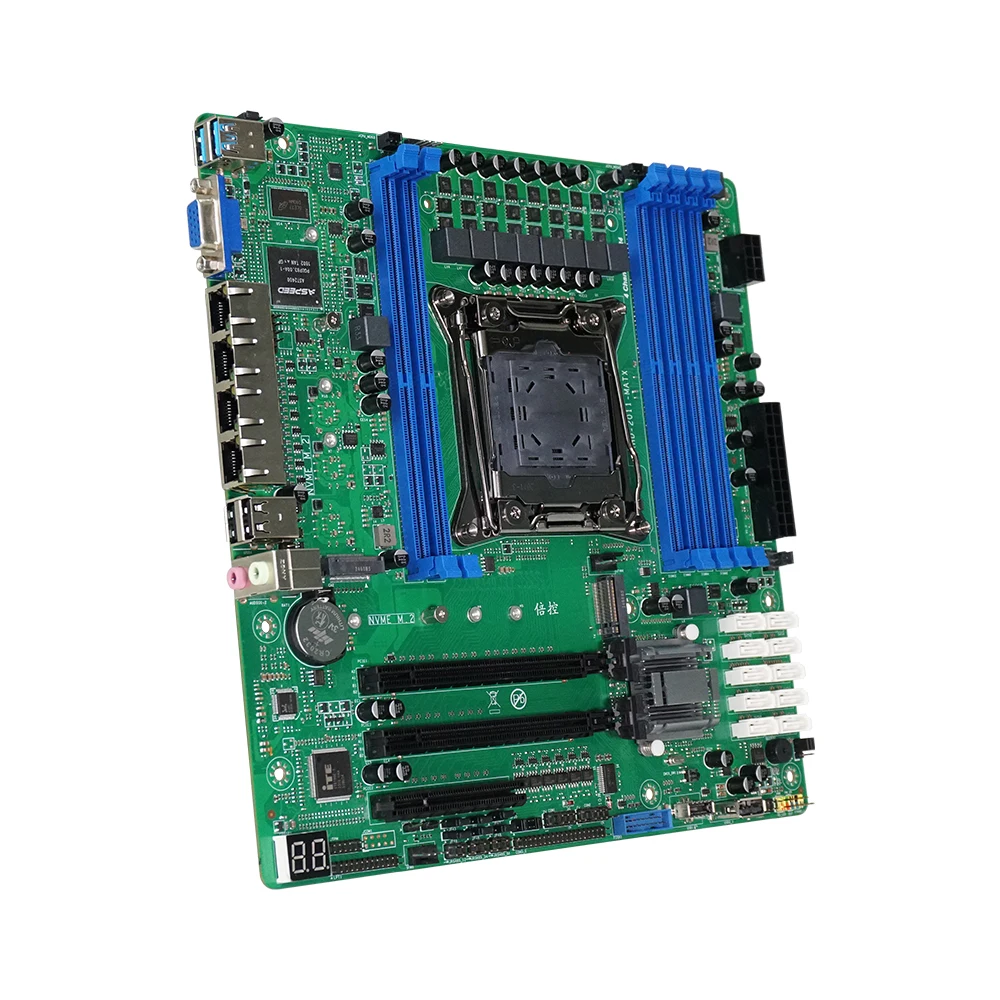 Imagem -04 - Bkhd 2011-matx Motherboard Adequado para Firewalls Série Máquinas Virtuais Roteadores 4x2.5ge 6x Ddr4 384g 10x Sata Raid