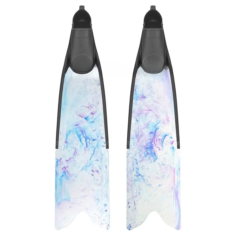 Professional Diving Fins Long Blade Swim Flipper Carbon Fiber Freediving Fins