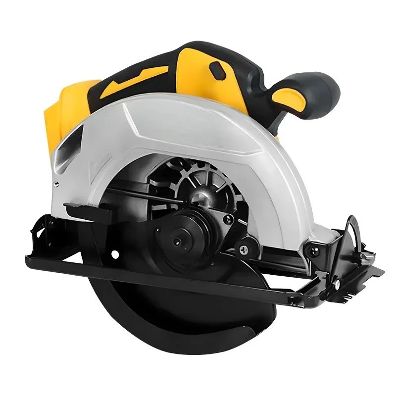 5000R/MIN 7-inch cordless yellow circular saw brushless motor multi-angle cutting suitable