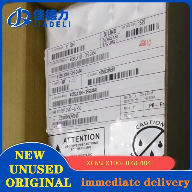 1-piEces-xc6slx100-3fgg484i-ic-fpga-326-e-s-484fbga-dc2025