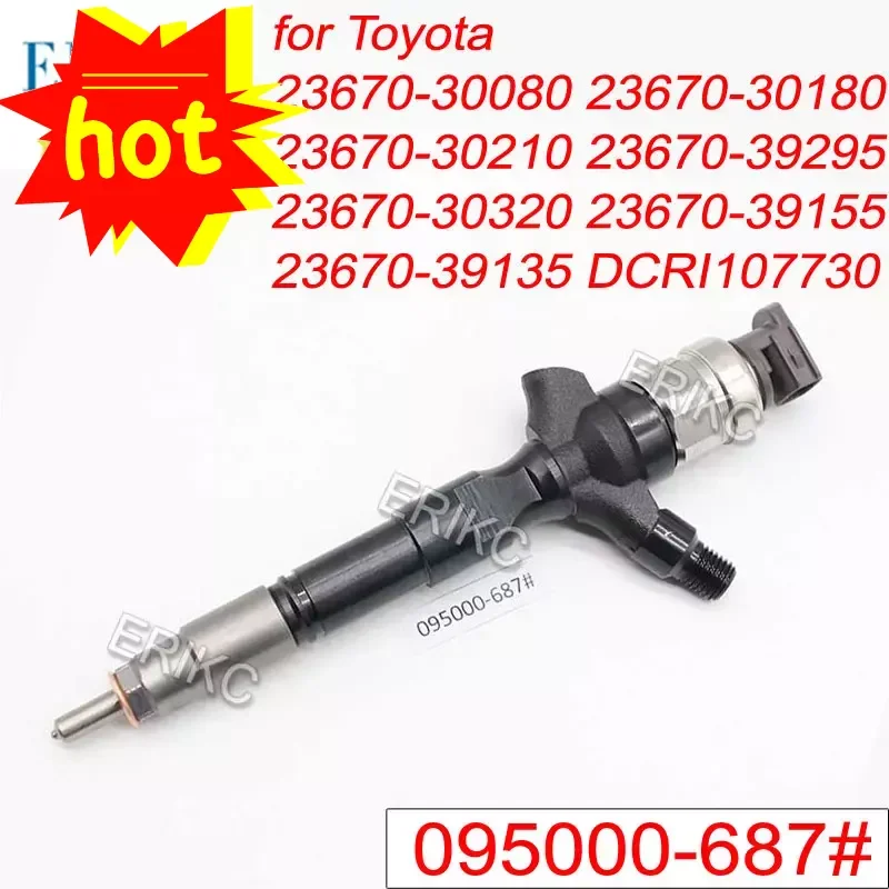 

095000-6871 Fuel Injection Nozzle 095000-6870 23670-30210 Diesel Injector Part Spray for Toyota Landcruiser Prado 3.0 D 1KD-FTV