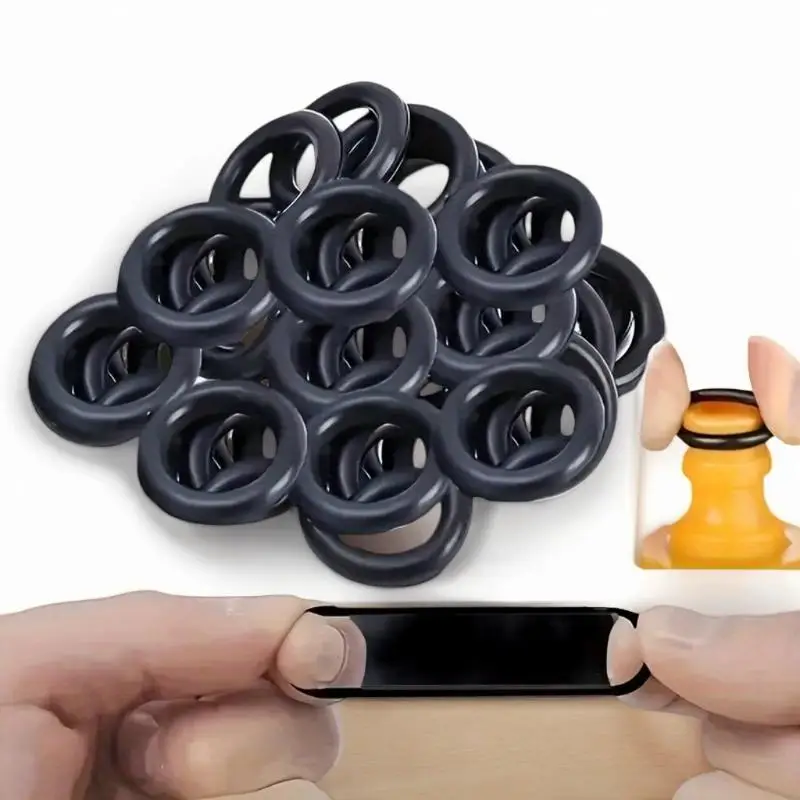 225PCS/Bag Black Rubber O Ring Assortment Washer Gasket Sealing O-Ring Kit 18 Sizes For Faucet Hose Connector Sealing Valve