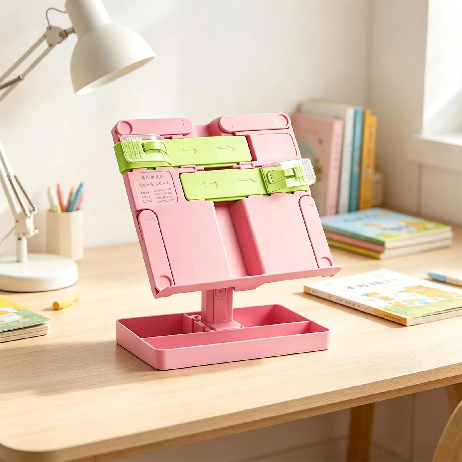 Reading Bookshelf Lifting Landing Reading Stand Adjustable Portable Book Holder Support Multifunctional Document Shelf For Home
