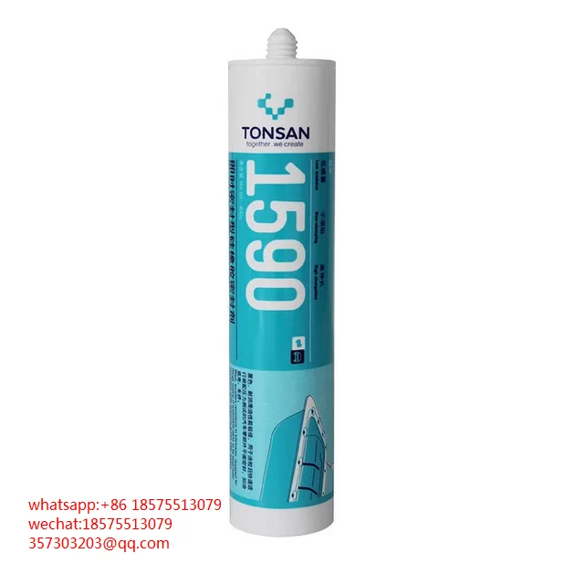 For TONSAN 1590 1527W 310ML Instant Sealant 1590 Sealant High Temperature Resistant Vinyl High Viscosity Silicone Rubber 1 Piece