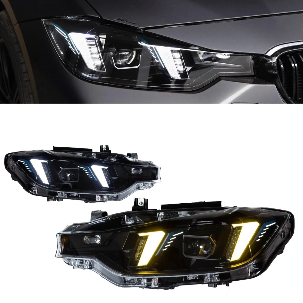 

Автомобильная фара для BMW 3 серии F30 F35 M4 2012-2019, модифицированные дневные ходовые огни, указатель поворота