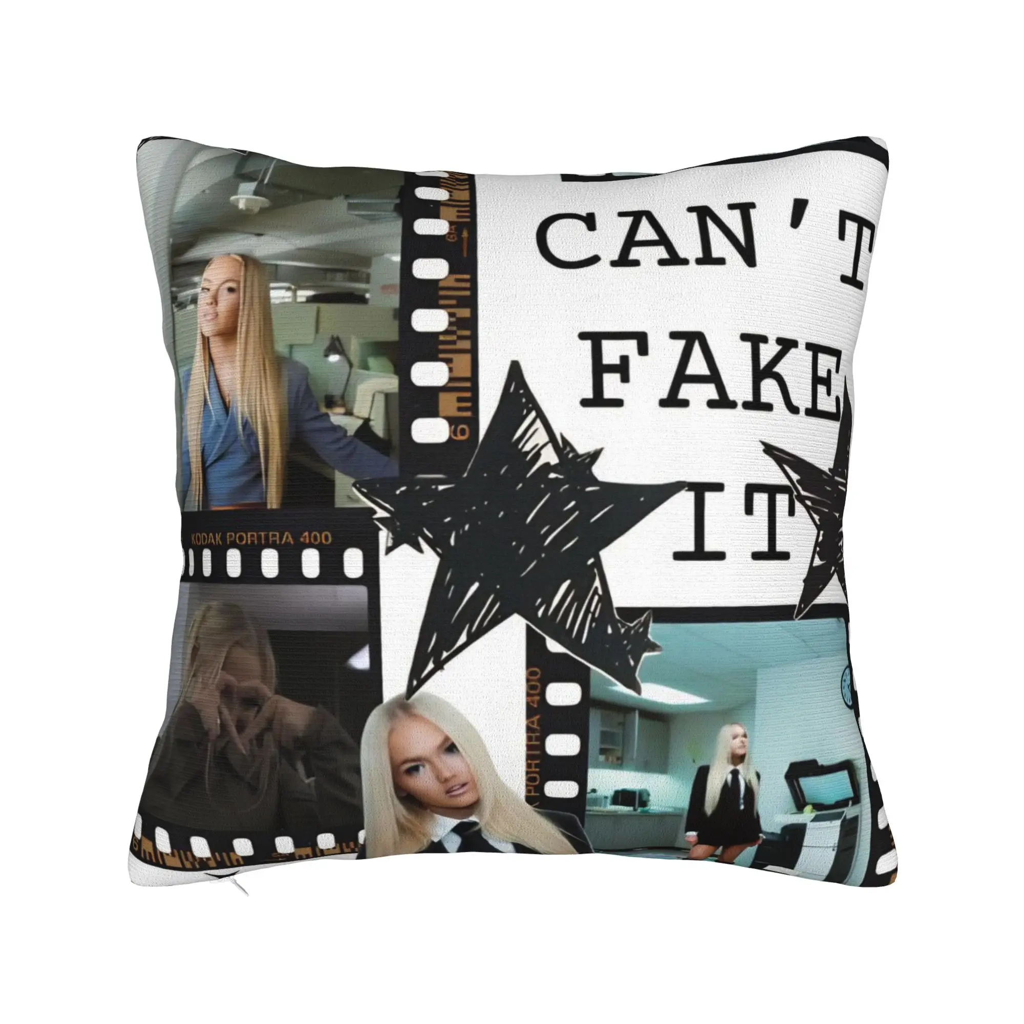 Freya Skye Pillow Cover  Graphic Cushion Cover Vintage Pillow Case For Sofa Car Home Decor