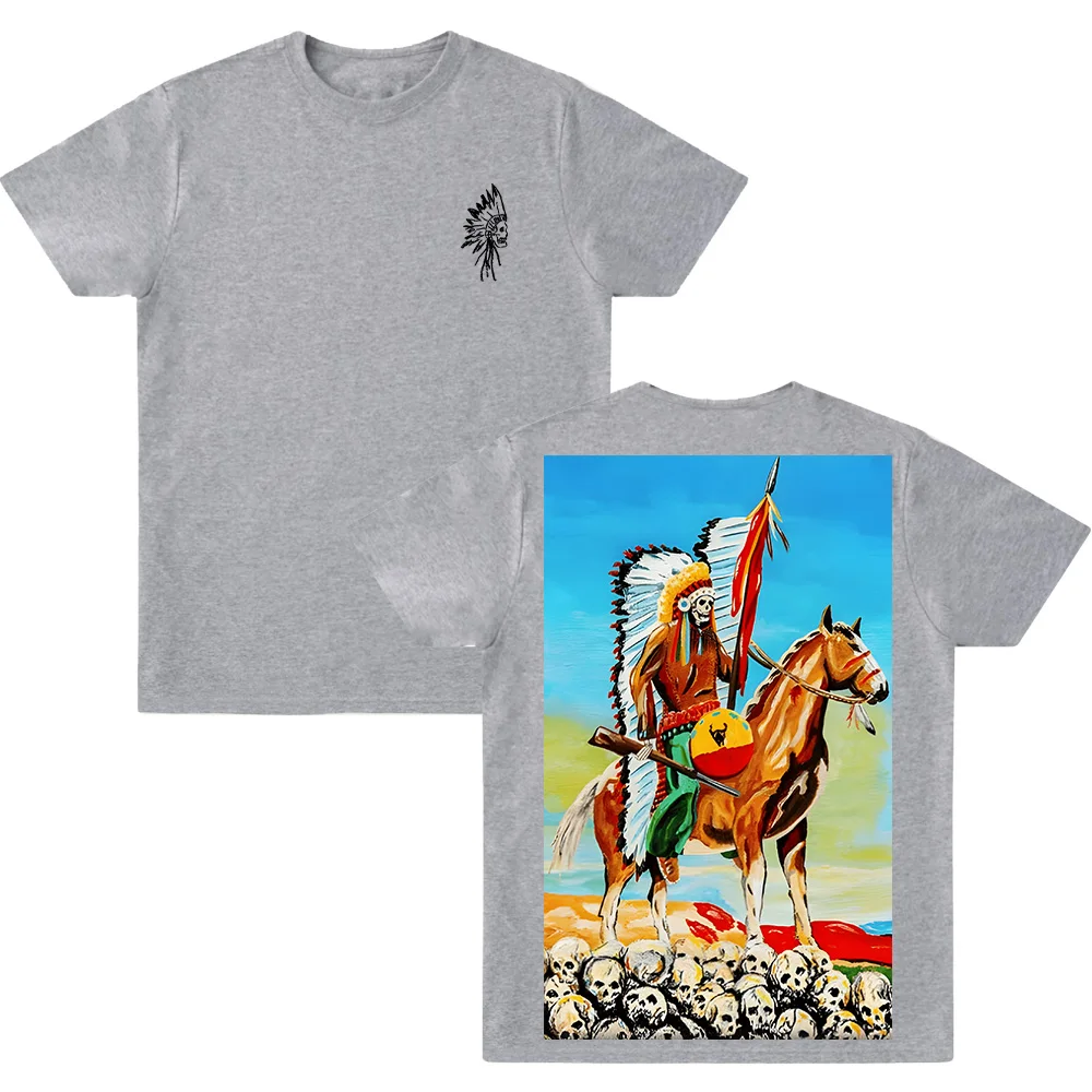 انتقم سبعة أضعاف ماجيك الجرافيك تي شيرت موضة الرجال النساء الملابس خمر Harajuku العصرية المحملة القطن Crewneck تي شيرت غير رسمي #3