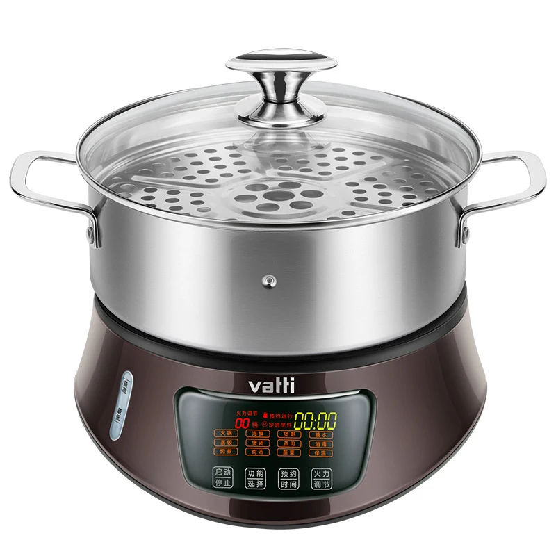المنزلية الكهربائية باخرة إناء/ قدر متعدد الوظائف طباخ البخار الكهربائية البخار المطبخ وعاء البخار الكهربائي