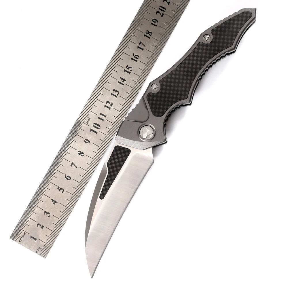 

Инструменты Kestrel алюминиевая ручка из углеродного волокна D2 лезвие для выживания EDC Кемпинг Охота уличные кухонные инструменты универсальный нож