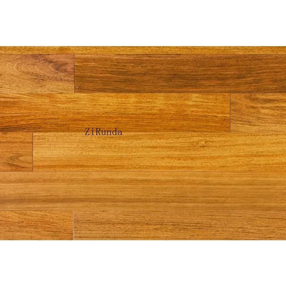 맞춤형 티크 바닥재, 매끄러운 공예 목재 바닥