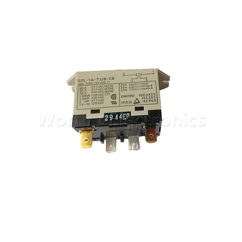 

Free shiping 10pcs/lot relay G7L-1A-TUB-CB-24VDC