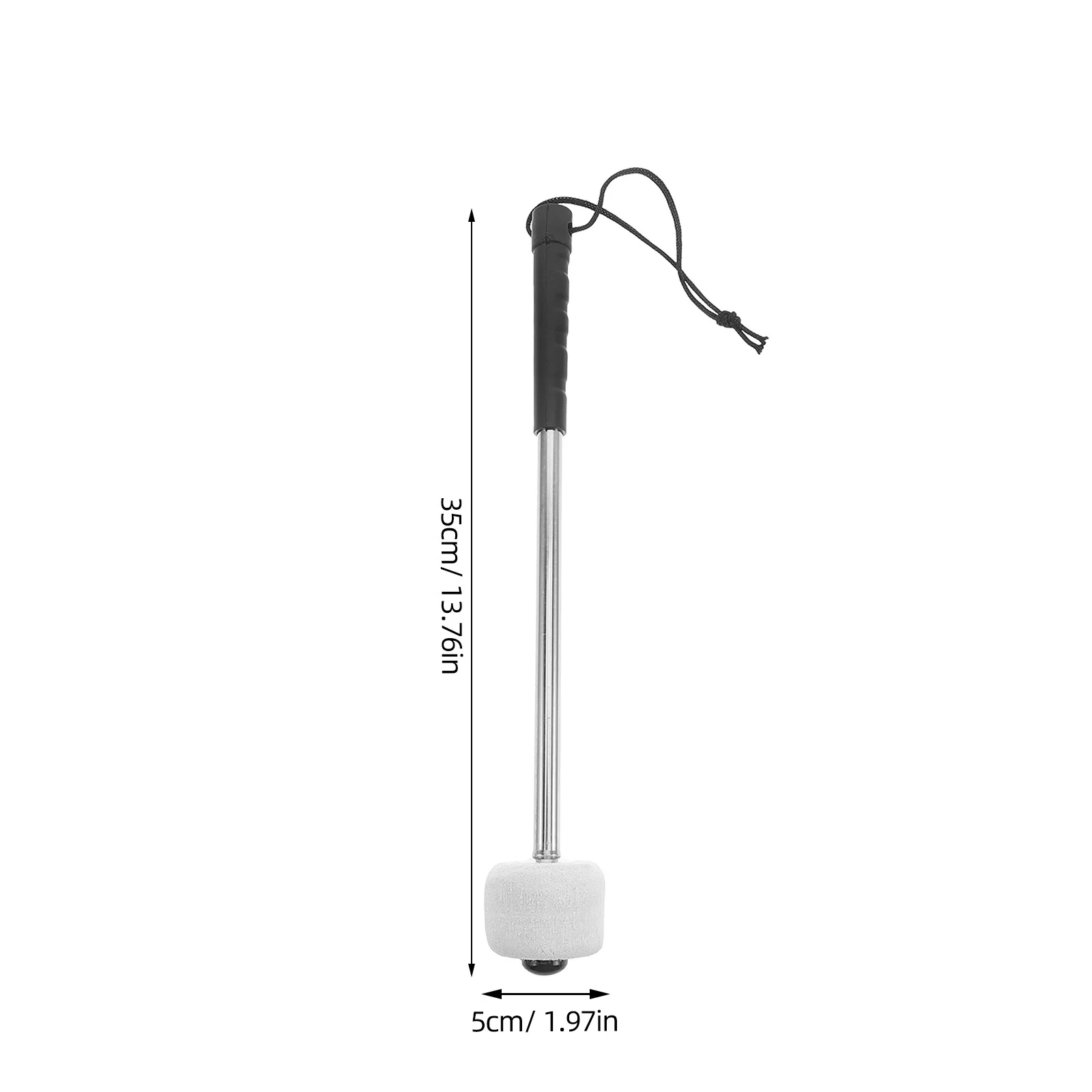 الفولاذ المقاوم للصدأ كمين المطرقة لآلات قرع مرحلة الأداء طبل مطارق أداة أداة الموسيقى التبعي #6