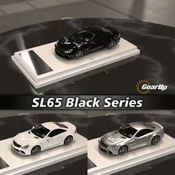 PreSale GUM 1:64 SL65 Black Series R230 V12 Diorama Car Model Collection Miniature Toy Gear Up