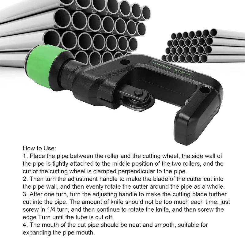 Great Air Conditioning Copper Pipe Cutter Galvanized Pipe and Iron Tube Metal Cutter for Plumbers Pipe Cutting Machine