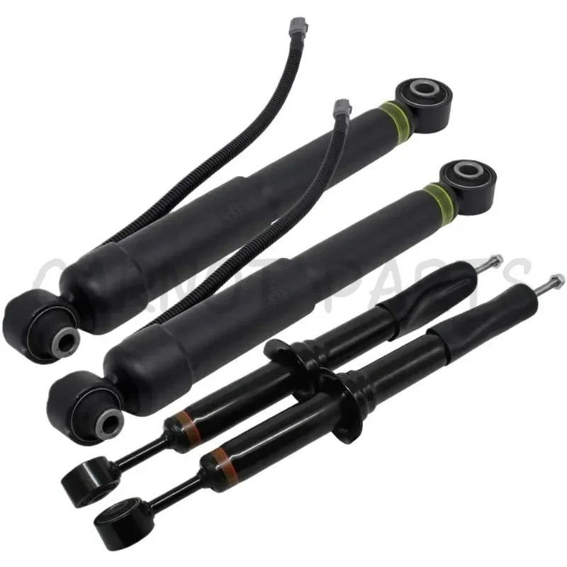 4PCS Front+Rear Air Suspension Shock Absorber For Toyota Sequoia W/Electric Sensor 2008-2019 485300C100 4853034051 485300C101