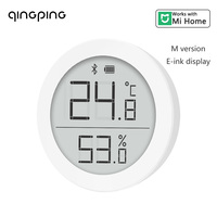 Qingping Temperature and Humidity Monitor M Version E-ink Display Indoor Digital Smart Thermometer Hygrometer Works with Mi Home