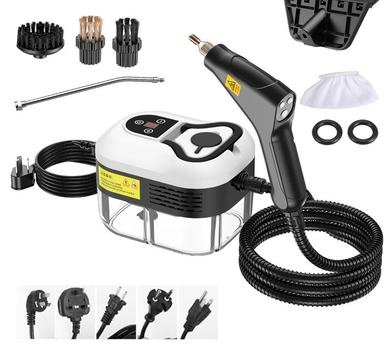 

Handheld steam cleaner, household pressurized multi-surface steam cleaner to remove dirt and grease