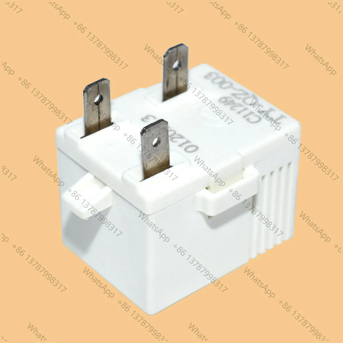 1set Suitable for refrigerator compressor PTC starter TY-QZ-003 overload thermal protection relay