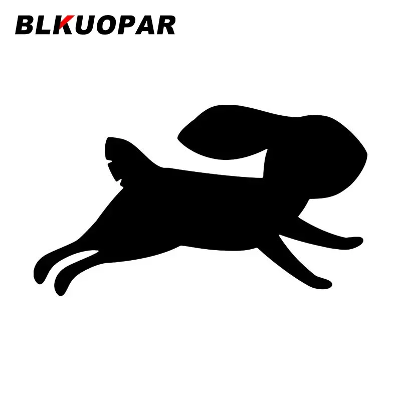 

BLKUOPAR Rabbit Running Car Sticker Waterproof Scratch-Proof Original Personality Fashionable Creative Sunscreen Car Styling