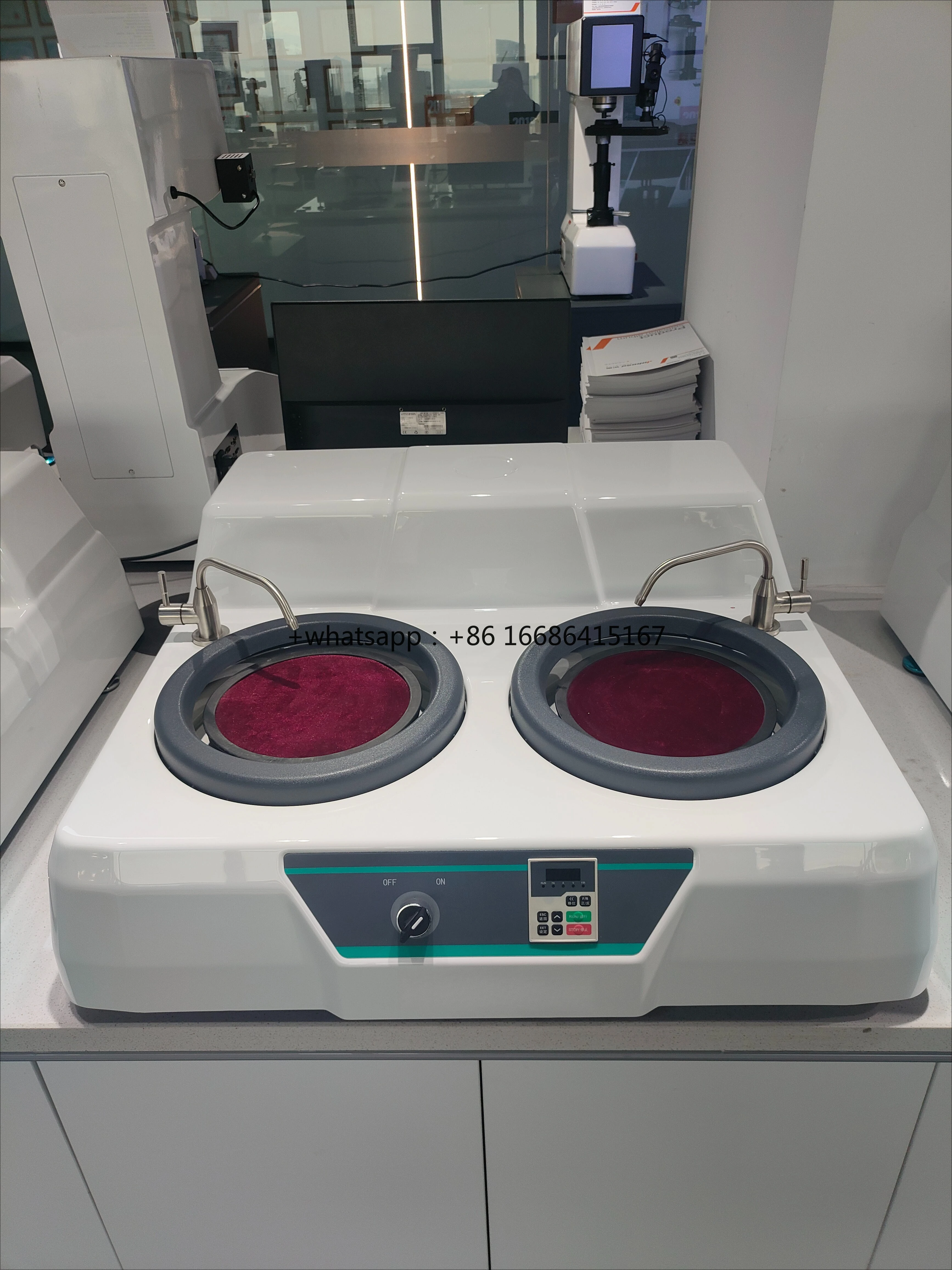 

RSE-MP-2B Double Disk Metallographic Sample Grinding And Polishing Machine