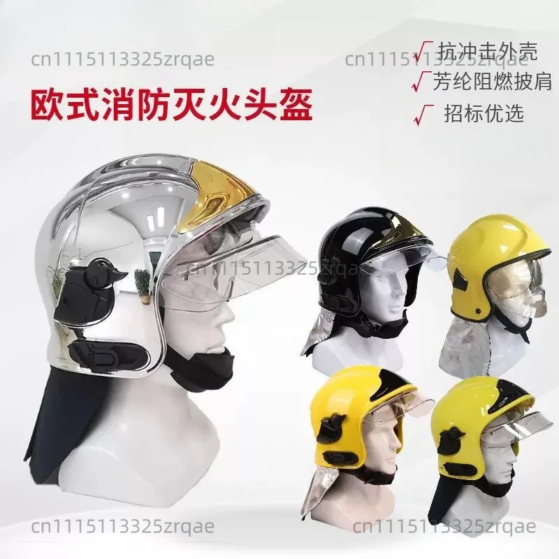 Hot-selling Protective Fire Helmet Full Helmet Double-sided Cover Pressure Helmet