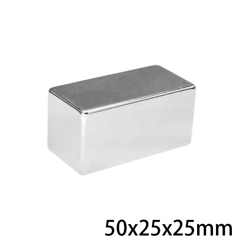 50x25x25 Thick Quadrate Magnets 50mm X 25mm X25mm For Home Refrigerators, Offices DIY 50x25x25mm Strong Powerful Magnet 50*25*25