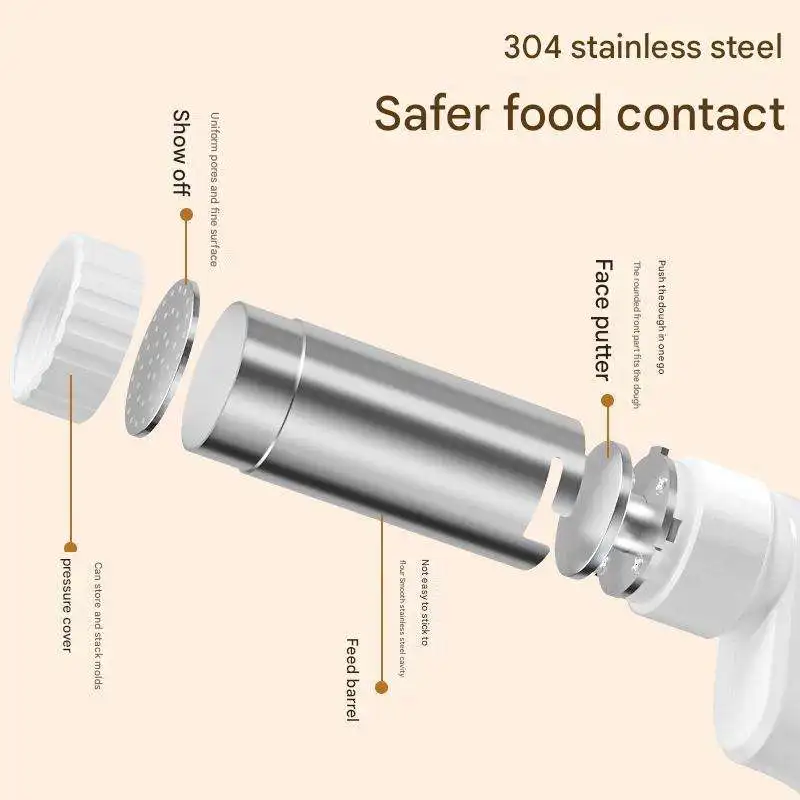 الكهربائية المحمولة صانعة النودلز المحمولة المعكرونة الصحافة المتداول آلة صغيرة الأجهزة المنزلية صانع المعكرونة اللاسلكي 5 أشكال المعكرونة