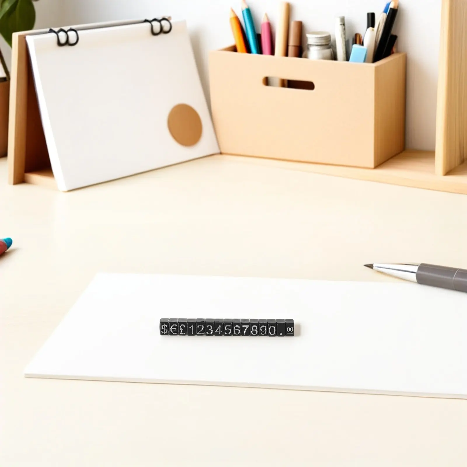 

12 наборов гибких комбинируемых блоков-цифр и букв для ценников на ювелирные изделия, демонстрационные стойки для прилавков магазинов