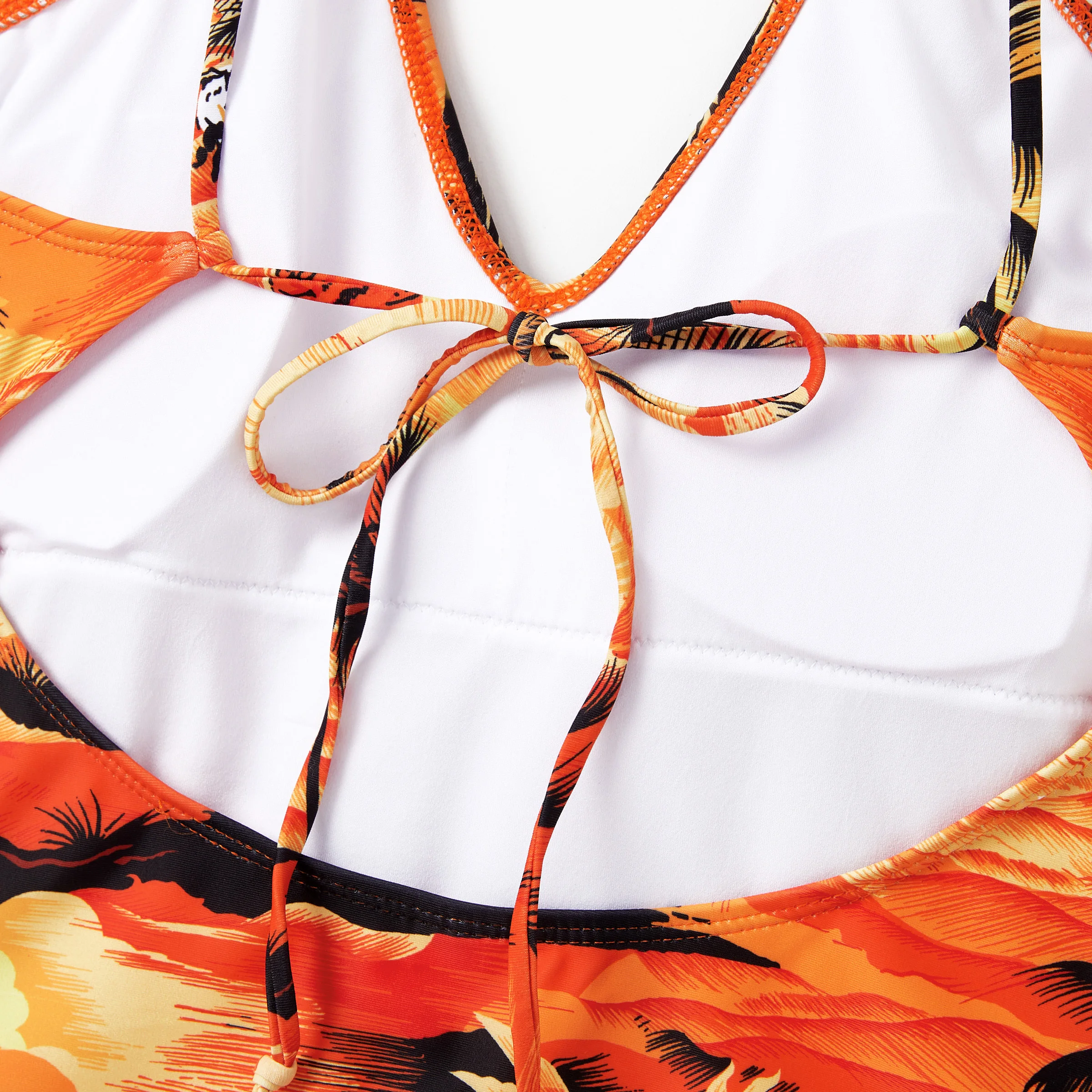 Maiô feminino havaiano tropical PatPat