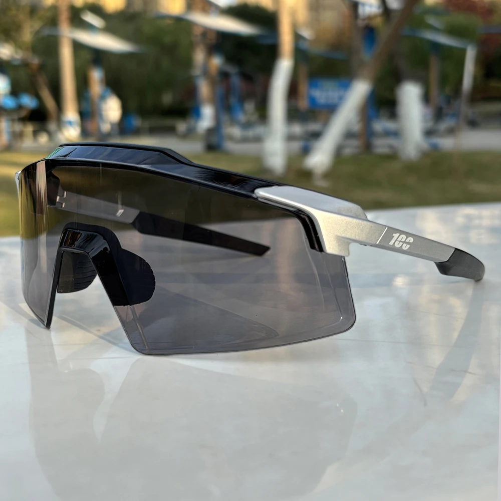 100 نظارات شمسية لركوب الدراجات UV400 حماية الرجال نظارات الدراجة الجبلية نظارات رياضية خارجية نظارات الدراجة Oculos De Ciclismo