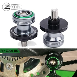 For Kawasaki Z900 Z900 Z 900 RS 2017-2022 2023 2024 CNC Aluminum 8MM Motorcycle Swingarm Spools Slider Stand Screws Accessories