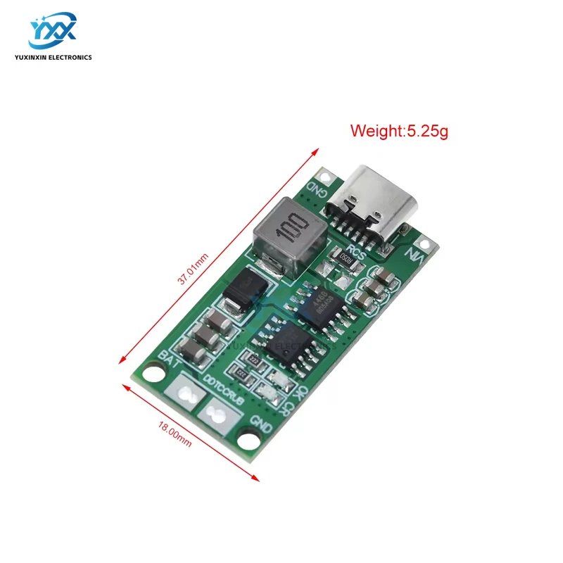 1 SZT. Ładowarka do akumulatorów wieloogniwowych 2S 3S 4S 18650 LiPo Li-Ion Polimerowych, Typu-C, Podwyższająca Napięcie 7.4V 11.1V 14.8V do 8.4V 12.6V 16.8V