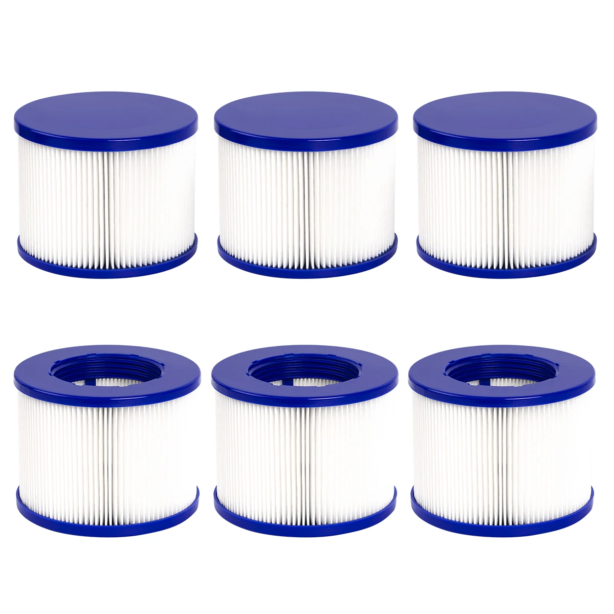 75 x 100 mm Typ VI Filterpatrone für Whirlpool Clever Spa Pool, GYMAX Spa, Arebos Whirlpool Spa, aufblasbaren Massage-Whirlpool