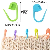 10-1000Pcs Mix Color Knitting Stitch Counter Crochet Locking Stitch Markers Stitch Needle Clip Knitting Crochet Marker DIY Craft 6