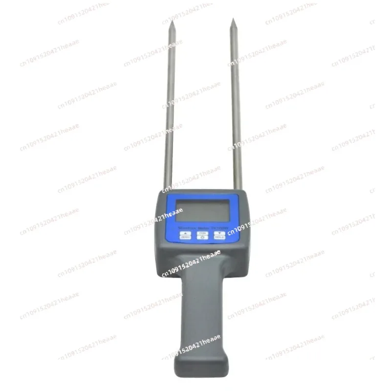 Suitable for Hygrometers Professional Wood Sawdust Powder Hay Bale Peat Moisture Meter Tester Digital LCD Humidity TK100W