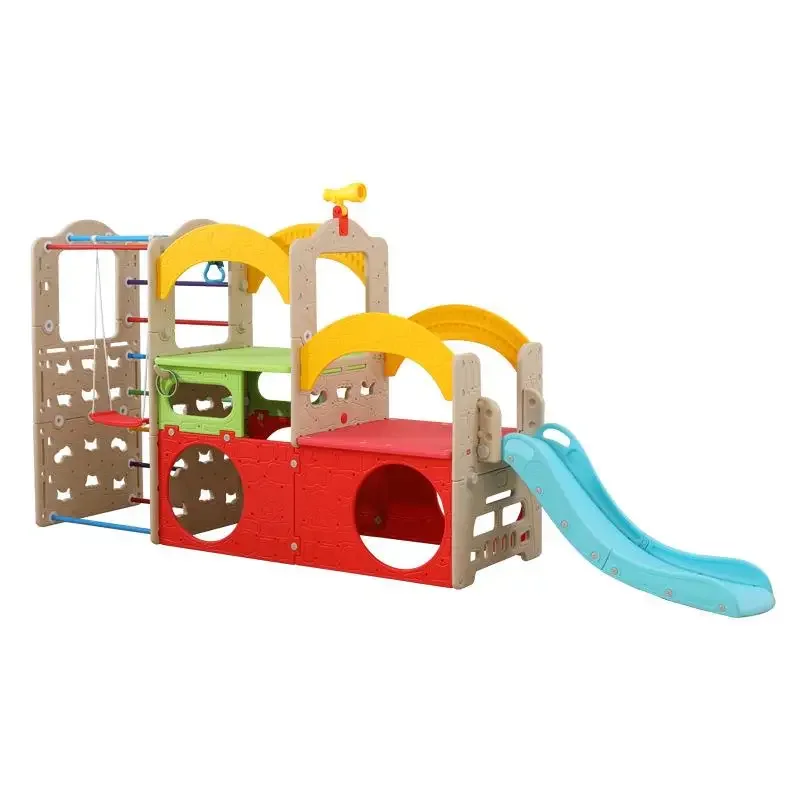 Castle Slide Indoor Household Little God Children's Slide Kindergarten Children's Large Amusement Park Equipment Combination Toy