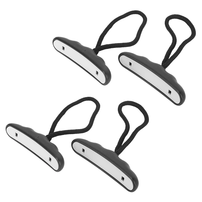 4Pcs Kayak Handles Strong T-Handle Design Ultra Heavy Duty Bungee Kayak Replacement Installation Kit