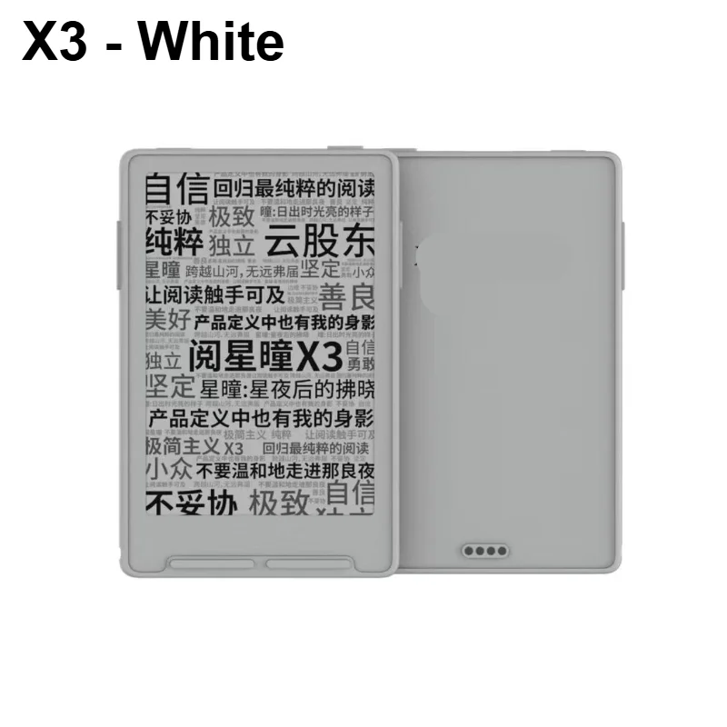 XTEINK X3 E-Book Reader With Eye-Friendly E-Ink Display Mini Portable Digital Reading Device X3 is more advanced than X4 image 3