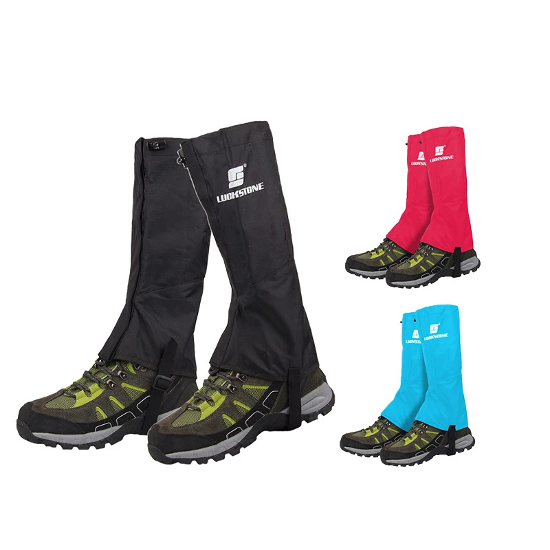 

Lightweight Waterproof Snow Gaiters With Toecap Breathable Oxford Fabric Leg Guards For Skiing Hiking Leg Protection M L