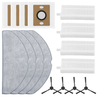 For ILIFE A30 Pro Self Emptying Robot Vacuum Brush Filter Mop Cloth Dust Bag Home Appliance Parts Household Merchandises