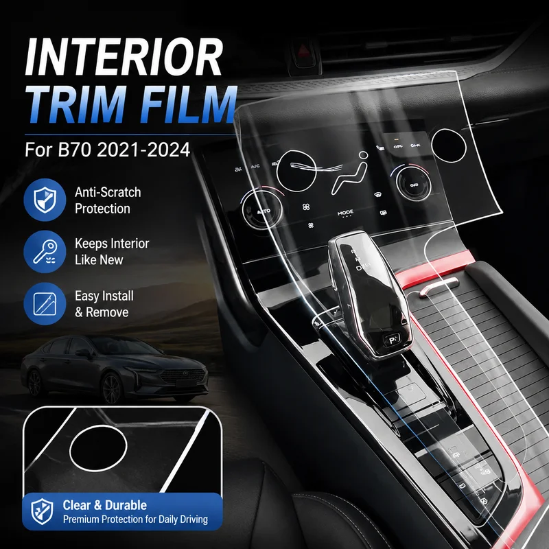 

Interior Trim Film For B70 2021-2024 Car Accessories Easy Installation, Replacement Parts