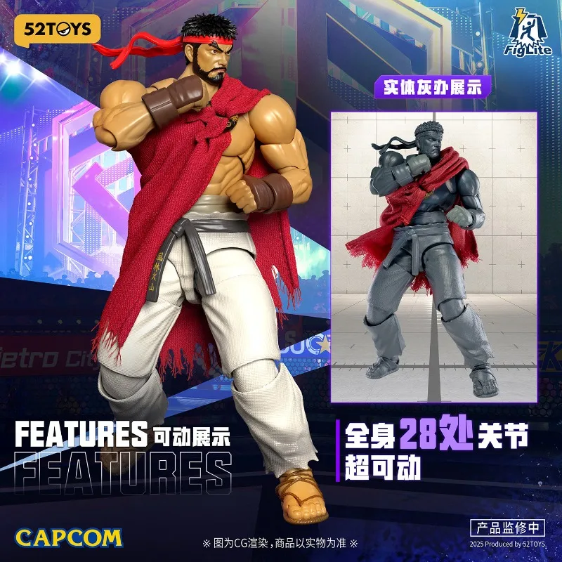 

In Stock 52TOYS Lightning Dance Movable Figure Long Chun-Li "Street Fighter 6" Figure Toy Gift Collection