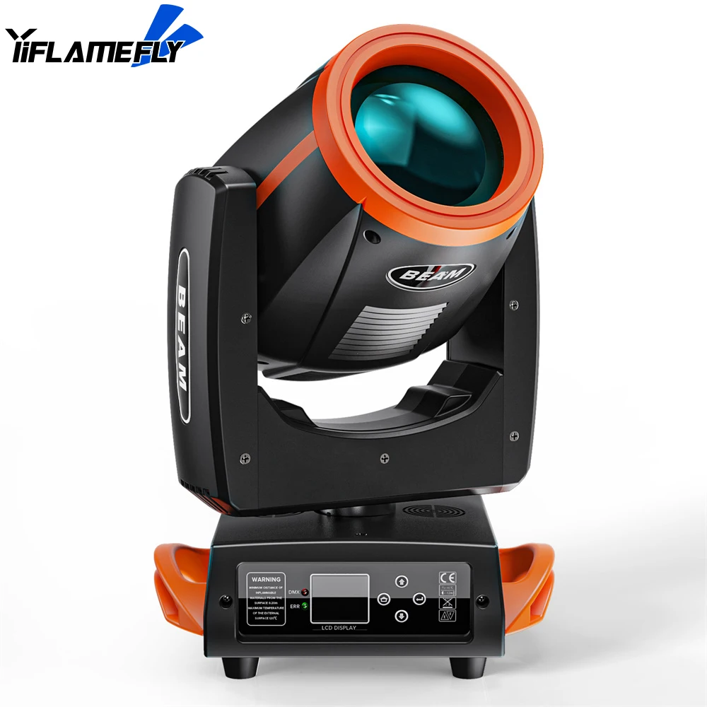 

Yiflamefly 310W Stage Moving Head Light Rainbow Effect DMX512 Control for Disco Party Club Bar DJ Show Stage Lighting